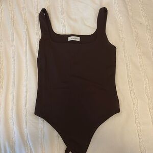 Aritzia Original Contour Squareneck Bodysuit